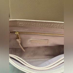 Tory Burch, cross body/clutch. Leather soft blush pink. Great condition
